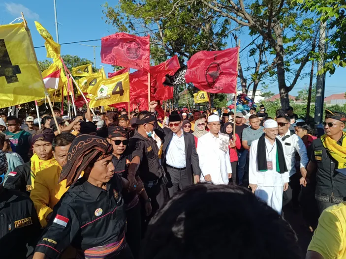 Paslon Harum telah mendaftar ke KPU Kota Mataram